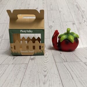Tomato Snail Trinket Box Plenty Valley Meow Wolf Garden Plant Vegetable Figure